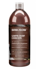 Szampon ziołowy do włosów osłabionych i z łupieżem Czarna Rzepa 480ml