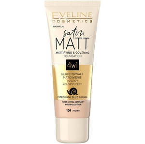 Satin Matt Foundation matujący podkład do twarzy 101 Ivory 30ml