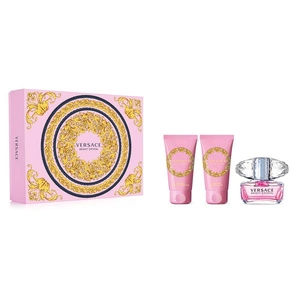 Bright Crystal zestaw woda toaletowa spray 50ml + żel pod prysznic 50ml + balsam do ciała 50ml