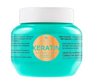 KJMN Keratin Hair Mask maska do włosów z keratyną i proteinami mlecznymi 275ml