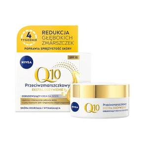 Q10 Ekstra Odżywienie przeciwzmarszczkowy krem na dzień SPF15 50ml