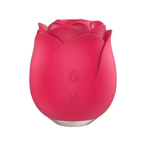 Immortal Flower 2 masażer intymny w kształcie róży z 9 trybami ssania Red