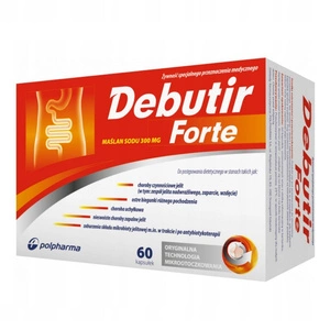 Forte maślan sodu 300mg suplement diety 60 kapsułek