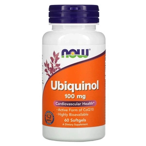 Ubiquinol Ubichinol koenzym Q10 100mg 60 miękkich kapsułek