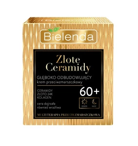Złote Ceramidy głęboko odbudowujący krem przeciwzmarszczkowy 60+ na dzień i noc 50ml