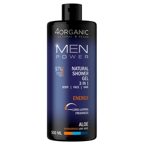 Men Power naturalny żel pod prysznic 3 w 1 Energy 500ml