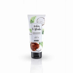Maska do włosów niskoporowatych Kokos i Glinka 200ml