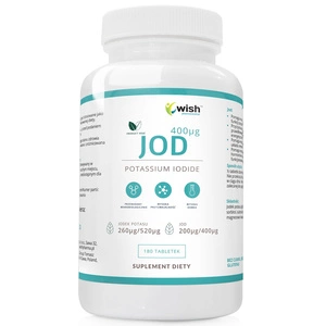 Jodek Potasu 400mcg suplement diety 180 tabletek