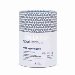 Colladrop Sport kolagen morski, suplement diety w saszetkach 5000mg 30 saszetek