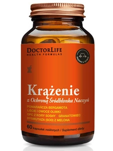 DOCTOR LIFE Krążenie z ochroną śródbłonka naczyń suplement diety 60 kapsułek