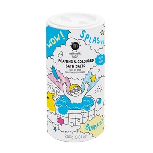 Kids Foaming & Coloured Bath Salts pieniąca się sól do kąpieli dla dzieci Blue 250g