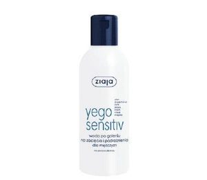 Ziaja Yego Sensitiv woda po goleniu na zacięcia i podrażnienia dla mężczyzn 200ml