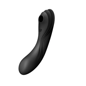 Curvy Trinity 4 stymulator łechtaczki z wibracjami Black