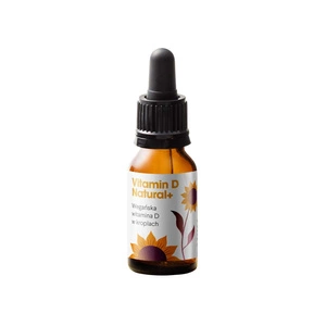 Vitamin D Natural+ wegańska witamina D w kroplach 9.9ml