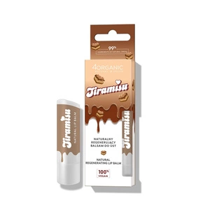 Natural Lip Balm naturalny regenerujący balsam do ust Tiramisu 5g
