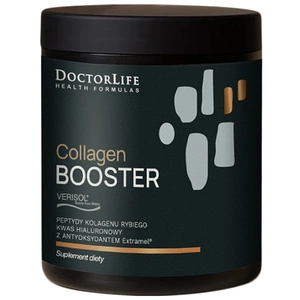 Collagen Booster Peptydy Kolagenu Rybiego + Kwas Hialuronowy suplement diety 165g