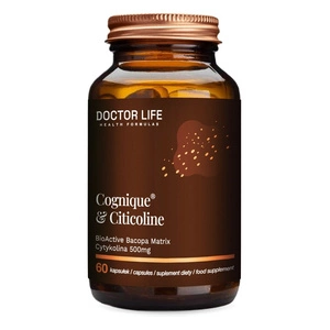 Cognique & Citicoline Cytykolina 500mg suplement diety 60 kapsułek