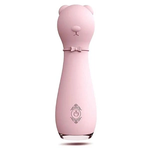 Bonnie wibrator podświetlany w kształcie kota z 9 trybami wibracji Light Pink