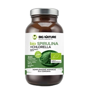 Tabletki Spirulina+Chlorella suplement diety 300szt.