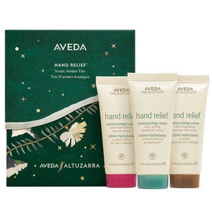 Zestaw Hand Relief Iconic Aromas krem do rąk Sweet Cherry Almond Aroma 40ml + krem do rąk Calming Shampure Aroma 40ml + krem do rąk Invigorating Rosemary Mint Aroma 40ml