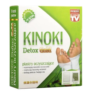 Kinoki Detox Gold plastry oczyszczające organizm 10szt
