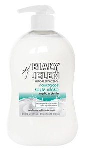 Biały Jeleń Kozie Mleko hipoalergiczne mydło w płynie 500ml