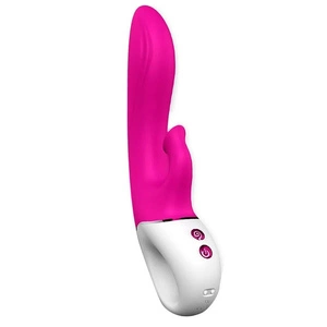 Dew wibrator typu króliczek z funkcją ssania i 9 trybami wibracji Red Rose