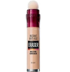 Instant Anti-Age Eraser Concealer korektor do twarzy z gąbeczką 01 Light 6.8ml