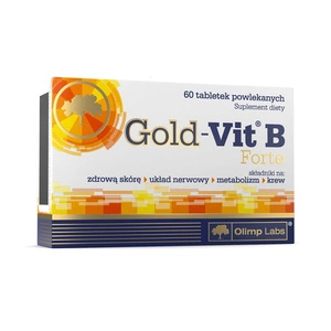 Gold Vit B Forte suplement diety zawierający kompleks witamin z grupy B 60 tabletek