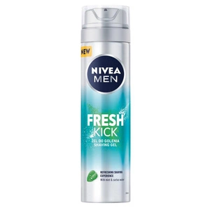 Nivea Men Fresh Kick odświeżający żel do golenia 200ml