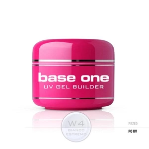 Gel Base One Bianco Estremo W4 żel budujący do paznokci 15g