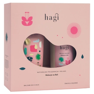 Wakacje na Bali zestaw świeca sojowa 215ml + balsam do ciała 200ml