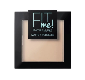 Fit Me Matte Poreless Pressed Powder puder matujący do twarzy w kompakcie 105 Natural Ivory 9g
