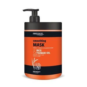 Prosalon Smoothing Mask wygładzająca maska do włosów z ryżem i olejem tsubaki 1000g