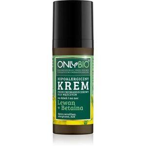 OnlyBio Hipoalergiczny krem przeciwzmarszczkowy dla mężczyzn na dzień i na noc Lewan + Betaina 50ml