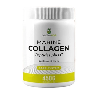 Marine Collagen Peptides Plus C kolagen rybi na stawy, skórę, włosy i paznokcie suplement diety 450g