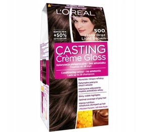 L'Oreal Paris Casting Creme Gloss farba do włosów 500 Jasny Brąz