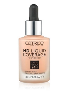 Catrice HD Liquid Coverage Foundation 24H matujący podkład do twarzy 020 Rose Beige 30ml