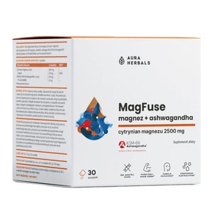 MagFuse magnez + ashwagandha suplement diety 30x2,78g
