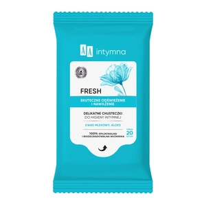 Intymna Fresh delikatne husteczki do higieny intymnej 20szt.