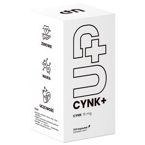 Cynk+ 15mg suplement diety 100 kapsułek