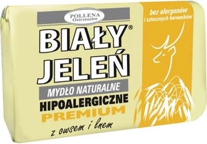 Hipoalergiczne mydło naturalne z owsem i lnem 100g