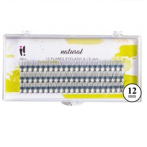 Kępki sztucznych rzęs Natural Knot-Free 0.10 C-12mm