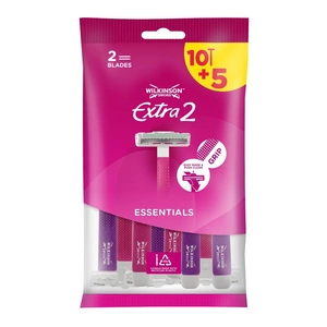 Extra2 Essentials jednorazowe maszynki do golenia dla kobiet 15szt