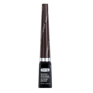 Glossy Eyeliner wodoodporny eyeliner w płynie 42 Dark Brown 3.7ml