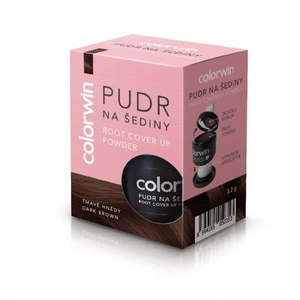 Puder kryjący odrost i zwiększający objętość włosów Ciemny Brąz 3.2g