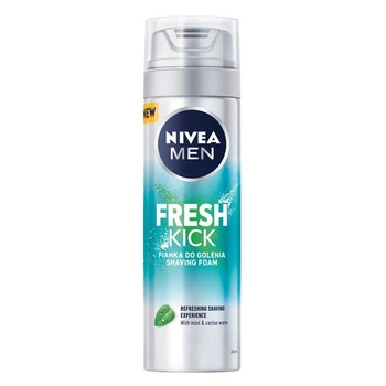 Nivea Men Fresh Kick odświeżająca pianka do golenia 200ml