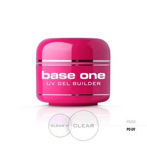 Base One Clear bezbarwny żel budujący do paznokci 5g