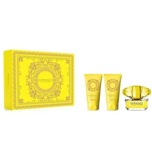Yellow Diamond zestaw woda toaletowa spray 50ml + żel pod prysznic 50ml + balsam do ciała 50ml
