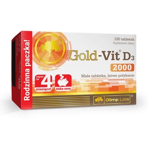 Gold-Vit D3 2000 suplement diety 120 tabletek